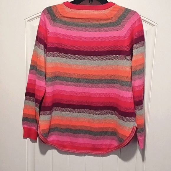 ZAKET & PLOVER Striped Curved Sweater, Women's, Size S - Picture 2 of 11